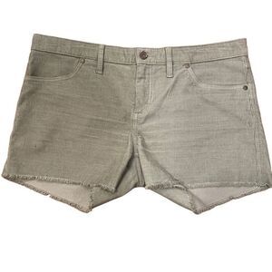 Carve Designs Shorts Womens 12 Dogtown Corduroy Cutoff Moss Green